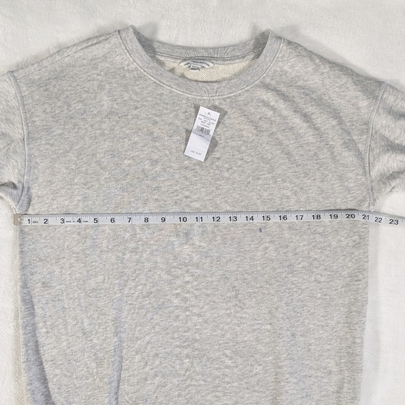 American Eagle gray crewneck pullover sweater sweatshirt Small 2017 NWT - Picture 5 of 11
